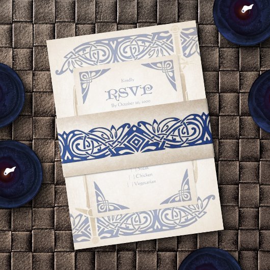 Schwerter Celtic Wedding Einladungsbanderole