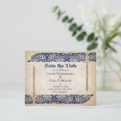 Schwerter Celtic Wedding Save The Date (Stehend Vorderseite)