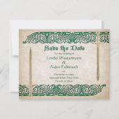 Schwerter Celtic Wedding Save The Date (Vorderseite)