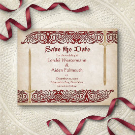 Schwerter Celtic Wedding Save The Date