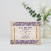 Schwerter Celtic Wedding Save The Date (Stehend Vorderseite)