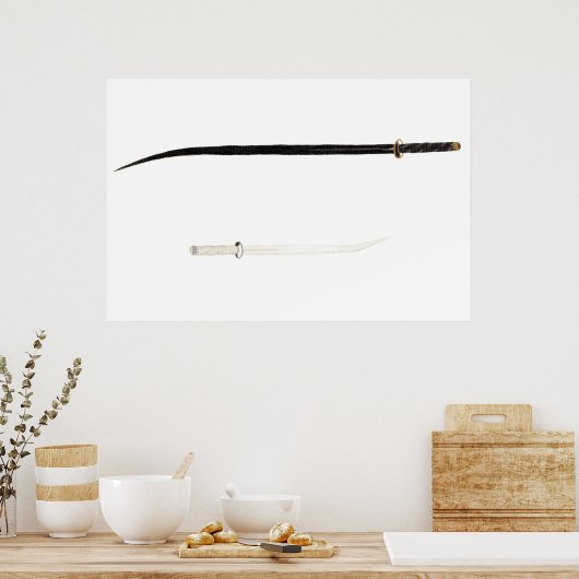 Schwerter der Legende Poster (Küche)