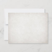 Schwerter Gamer Fantasy Wedding Dankeskarte (Rückseite)