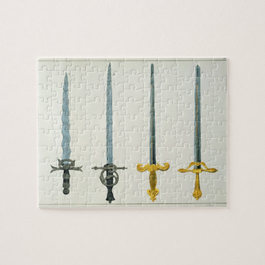 Schwerter, Platte von 'einer Geschichte der Puzzle (Horizontal)