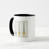 Schwerter, Platte von 'einer Geschichte der Tasse (Vorderseite Links)