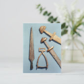 Schwerter, Treppe und Speere Postkarte (Stehend Vorderseite)