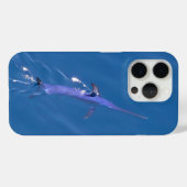 Schwertfisch Case-Mate iPhone Hülle (Rückseite (Horizontal))