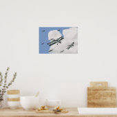Schwertfisch-Flug 1941 Poster (Küche)