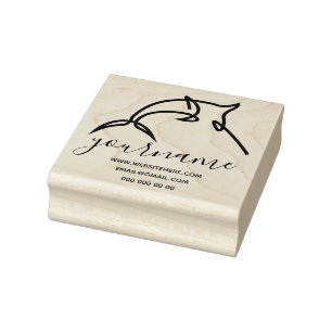Schwertfisch Gummistempel