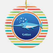 Schwertfisch; Hellknollen Keramikornament (Hinten)