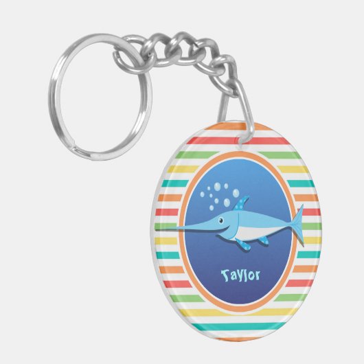 Schwertfisch; Hellknollen Schlüsselanhänger (Vorderseite links)