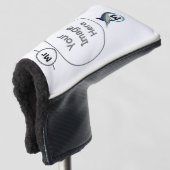 Schwertfisch Jumping Monogram Golf Headcover (3/4 Vorderseite)