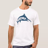 Schwertfisch-Motiv-Kleidung T-Shirt (Vorderseite)
