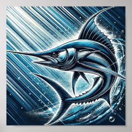Schwertfisch Poster