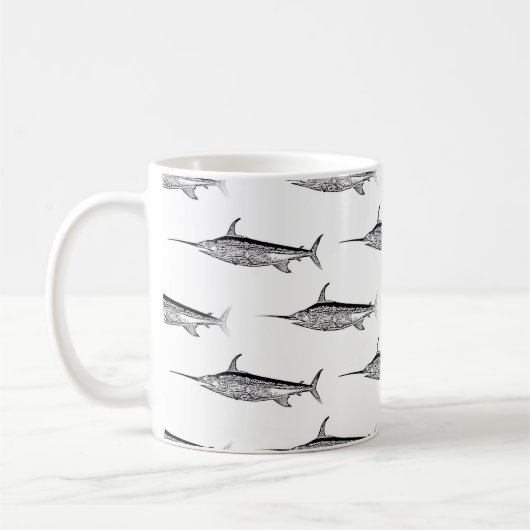 Schwertfisch-Tasse Kaffeetasse (Links)