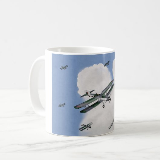 Schwertfisch Torpedo Bombers 1941 Kaffeetasse (Vorderseite Links)