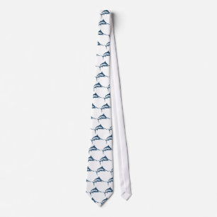Schwertfische Krawatte