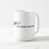 Schwertfischer Kaffeetasse (VorderseiteRechts)