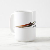 Schwertfischer Kaffeetasse (Vorderseite Links)
