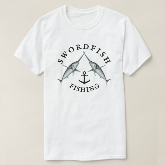 Schwertfischfang T-Shirt (Design vorne)