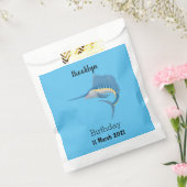 Schwertfischfisch Cartoon Illustration Geschenktütchen (Versiegelt)