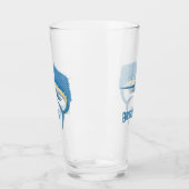 Schwertfischfisch Cartoon Illustration Glas (Links)