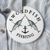 Schwertfischfischen Button (Beispiel)