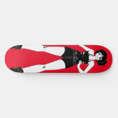 Schwertfrau Anime Girl Skateboard Deck (Horizontal)