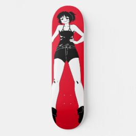 Schwertfrau Anime Girl Skateboard Deck