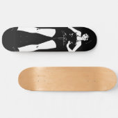 Schwertfrau Anime Girl Skateboard Deck (Horizontal)