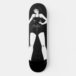 Schwertfrau Anime Girl Skateboard Deck