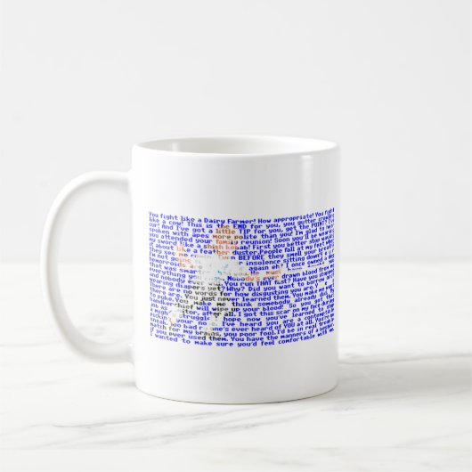 Schwertkämpfe insult - Geheimnis der Affeninsel Kaffeetasse (Links)