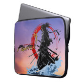 Schwertkämpfer | 38 cm laptopschutzhülle (Vorderseite Links)