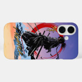 Schwertkämpfer Case-Mate iPhone Hülle (Rückseite (Horizontal))