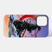 Schwertkämpfer iPhone Hülle (Rückseite (Horizontal))
