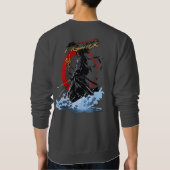 Schwertkämpfer | Männer Sweatshirt (Rückseite)