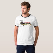 Schwertkämpfer | Men's Ringer T-Shirt (Vorne ganz)
