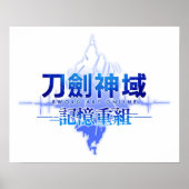 Schwertkunst Online Aincrad Poster (Vorne)