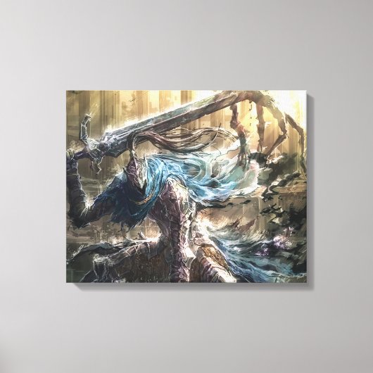 Schwertkunst Premium Wrapped Canvas (Glanz) Leinwanddruck (Vorderseite)