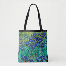 Schwertlilien (1889) von Van Gogh – Benutzerdefini Tasche