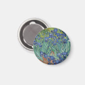 Schwertlilien, Blumen-Ölgemälde, Vincent Van Gogh Magnet (Vorderseite/Rückseite)