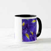 Schwertlilien-Blumen Tasse (VorderseiteRechts)