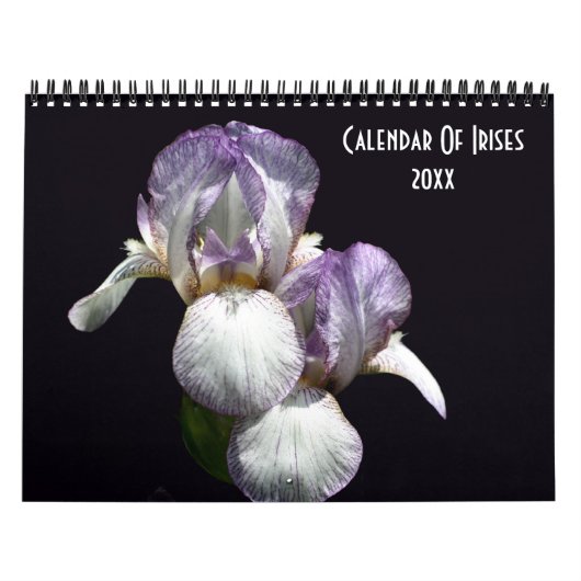 Schwertlilien-Fotografie Kalender (Titelbild)
