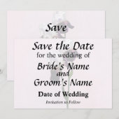 Schwertlilien in Liebe Save The Date (Vorne/Hinten)