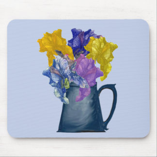 Schwertlilien-Mauspad Mousepad