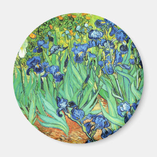 Schwertlilien - Vincent Van Gogh (1889) Magnet