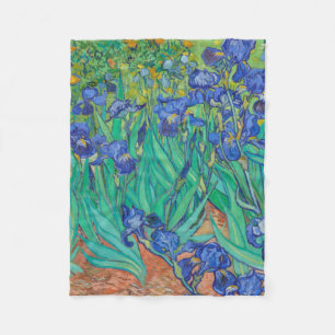 Schwertlilien Vincent van Gogh Fleecedecke