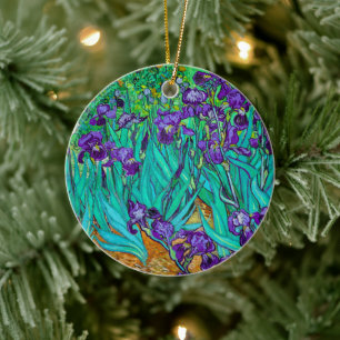Schwertlilien, Vincent van Gogh Keramik Ornament