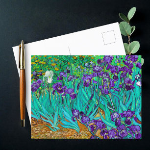 Schwertlilien, Vincent van Gogh Postkarte