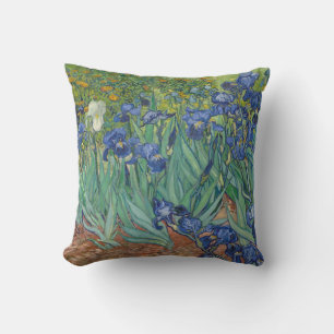 Schwertlilien von Vincent Van Gogh Kissen